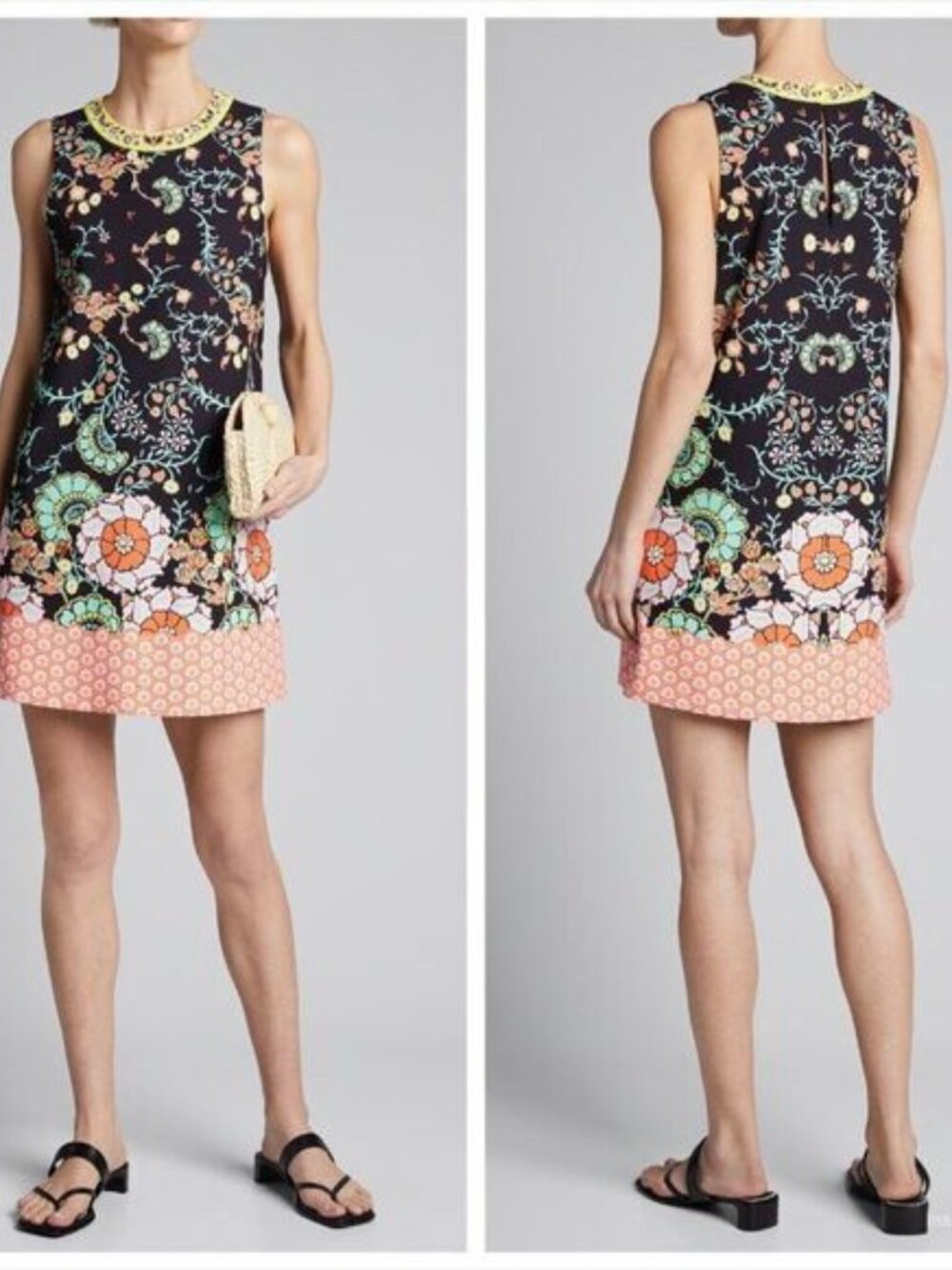 alice + olivia keaton shift dress